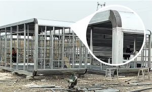 Apple Cabin hot dipped galvanized frames